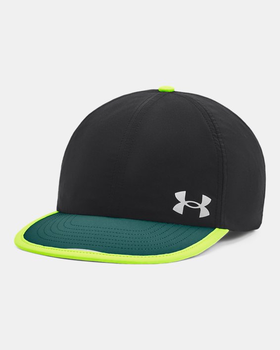 Men's UA Iso-Chill Launch Snapback Cap, Black, pdpMainDesktop image number 0